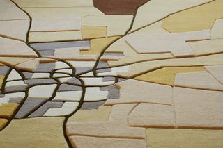 Illustration for article titled Rugs That Look Like the Earth As Seen From Your Window Seat